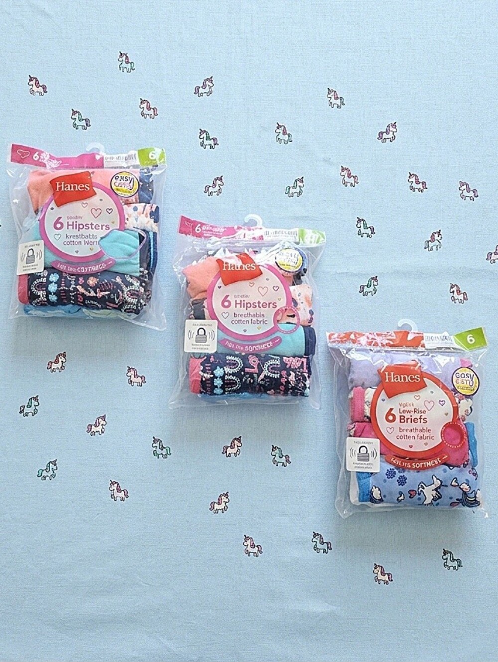 3 Packs Of Girls Underwear